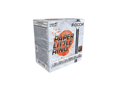 Fiocchi Paper Little Rino Extrema Shotshell Loads, 1 1/8 oz., 7.5 Shot Size, 12 Gauge, 25