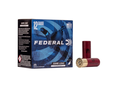 Federal Game Load Upland Hi-Brass Shotshell Loads, 12 Gauge, 25