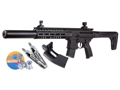 SIG Sauer MCX CO2 Rifle, Black Kit