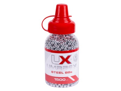 Umarex Precision Steel BBs 5.1 grains, Speedloader, 1,500ct, 0.177"