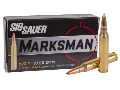 SIG Sauer .223 Remington Elite Match Grade OTM, 77gr, 20ct