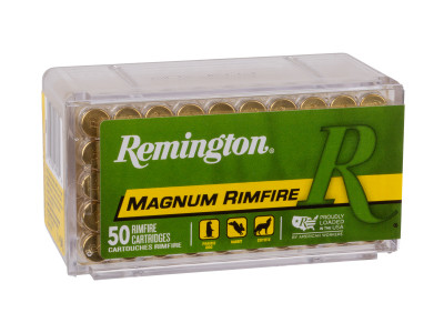 Remington .17 HMR Magnum Rimfire JHP, 17gr, 50ct