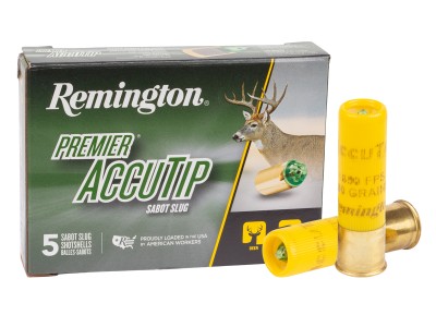 Remington 20GA Premier Accutip Slug 3/5oz, 260gr, 5ct