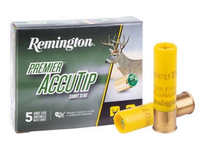 Remington 20GA Premier Accutip Slug, 260gr, 3", 5ct