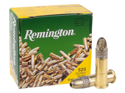 Remington .22 LR 22 Golden Bullet HP, 36gr, 525ct