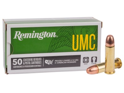 Remington .38 Special UMC Handgun FMJ, 130gr, 50ct