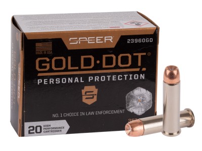 Speer .357 Magnum Gold Dot Handgun Personal Protection, 158gr, 20ct