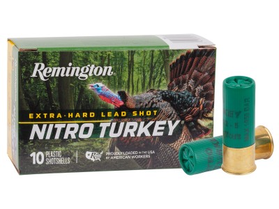 Remington 12GA Nitro Turkey 1 1/2oz, 5 Shot, 10ct