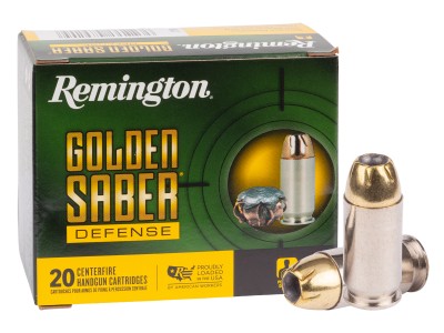 Remington .45 Auto Golden Saber Defense BJHP, 185gr, 20ct