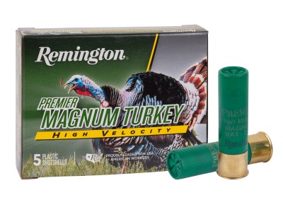 Remington 12GA Premier Magnum Turkey High Velocity 2oz, 5 Shot, 5ct