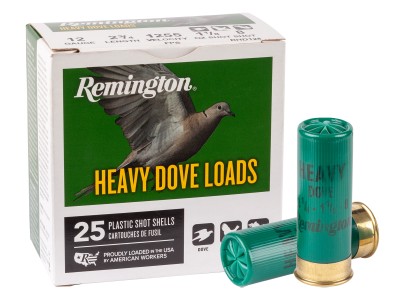 Remington 12GA Heavy Dove Load 1 1/8oz, 8 Shot, 25ct