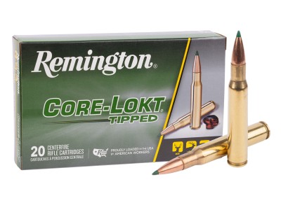 Remington .30-06 Springfield Core-Lokt Tipped, 150gr, 20ct