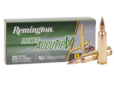Remington .22-250 Remington Premier AccuTip-V, 50gr, 20ct