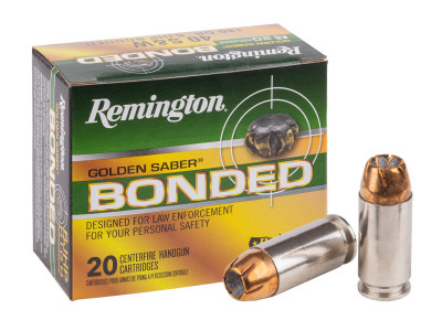 Remington .40 S&W Golden Saber Bonded, 180gr, 20ct