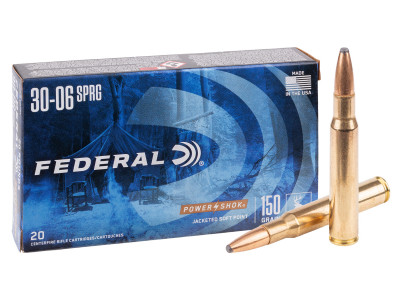 Federal .30-06 Springfield Power-Shok JSP, 150gr, 20ct