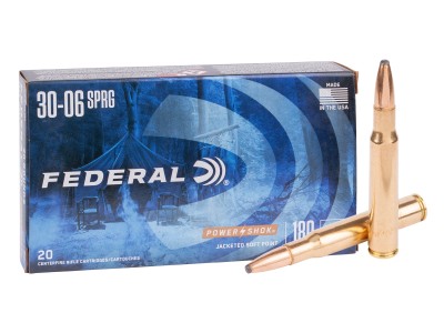 Federal .30-06 Springfield Power-Shok JSP, 180gr, 20ct
