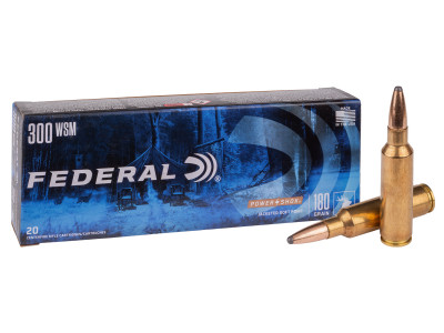 Federal 300 WSM Power-Shok JSP, 180gr, 20ct