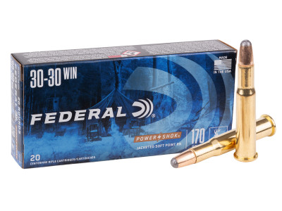 Federal .30-30 Winchester Power-Shok Rifle JSP, 170gr, 20ct