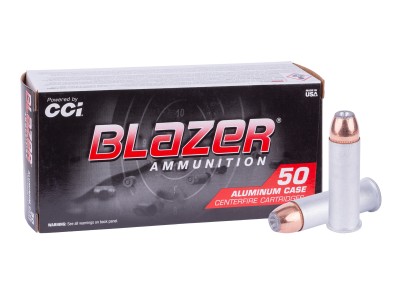 Blazer .38 Special +P Blazer Aluminum JHP, 125gr, 50ct