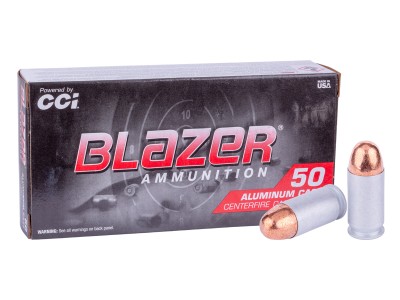 Blazer .45 Auto Blazer Aluminum FMJ, 230gr, 50ct