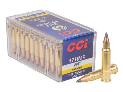CCI .17 HMR VNT Varmint, 17gr, 50ct