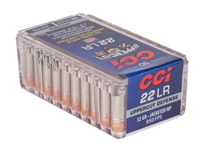 CCI .22 LR Uppercut JHP, 32gr, 50ct
