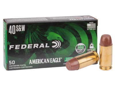 Federal .40 S&W American Eagle Lead Free IRT, 120gr, 50ct
