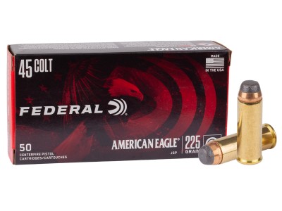 Federal .45 Colt American Eagle JSP, 225gr, 50ct
