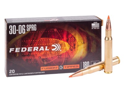 Federal .30-06 Springfield Fusion Tipped, 180gr, 20ct