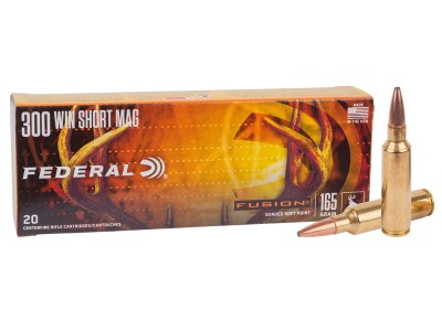 Federal .300 WSM Fusion Soft Point, 165gr, 20ct