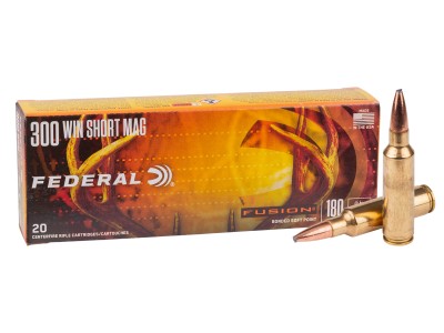 Federal .300 WSM Fusion Soft Point, 180gr, 20ct