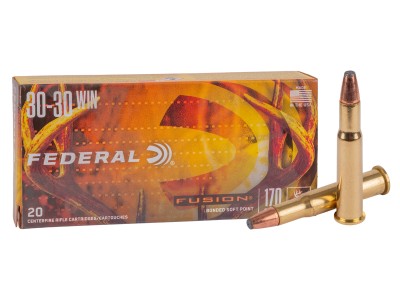 Federal .30-30 Winchester Fusion Soft Point, 170gr, 20ct