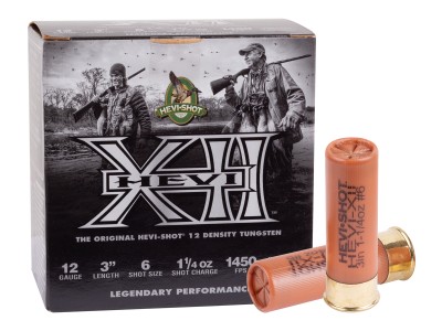 HEVI-Shot 12GA HEVI-XII 1 1/4oz, 6 Shot, 25ct
