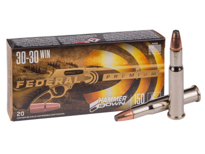 Federal Premium .30-30 Winchester Hammer Down Bonded SP, 150gr, 20ct
