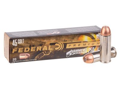 Federal Premium .45 Colt HammerDown Bonded HP, 250gr, 20ct