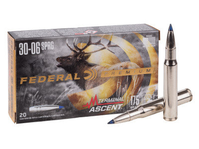 Federal Premium .30-06 Springfield Terminal Ascent, 175gr, 20ct