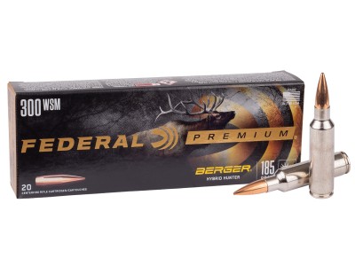 Federal Premium .300 WSM Berger Hybrid Hunter, 185gr, 20ct