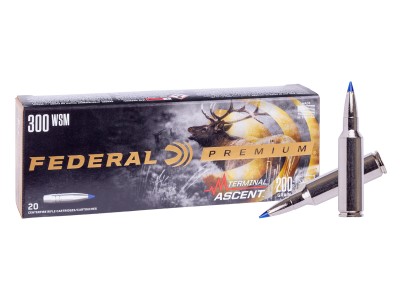 Federal Premium .300 WSM Terminal Ascent, 200gr, 20ct
