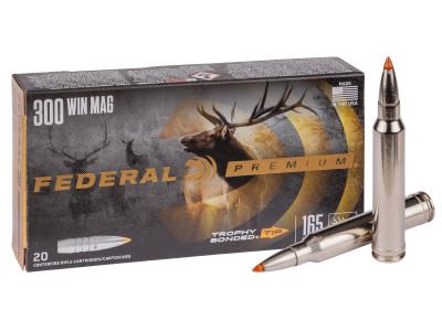 Federal Premium TrophyBonded Tip 300 Win Mag, 165gr, 20ct