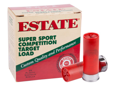 Estate 12GA Super Sport Competition 1oz, 8 Shot, 25ct