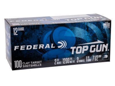 Federal 12GA Top Gun 1 1/8oz, 7.5 Shot, 100ct