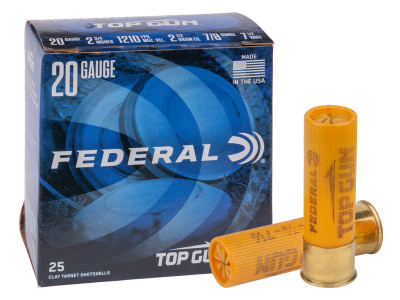 Federal 20GA Top Gun 7/8oz, 7.5 Shot, 1210 FPS, 25ct