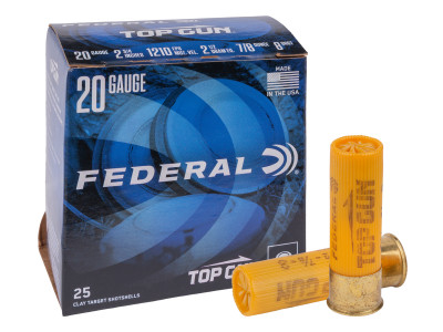Federal 20GA Top Gun 7/8oz, 8 Shot, 1210 FPS, 25ct