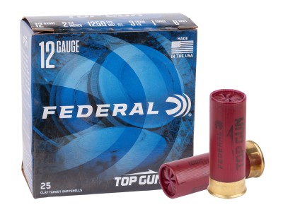 Federal 12GA Top Gun 1oz, 8 Shot, 1250 FPS, 25ct