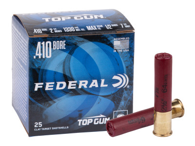 Federal .410 Bore Top Gun 1/2oz, 7.5 Shot, 25ct