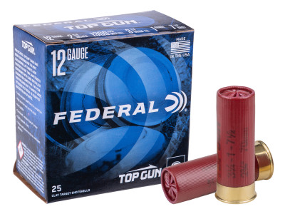 Federal 12GA Top Gun 1oz, 7.5 Shot, 1330 FPS, 25ct