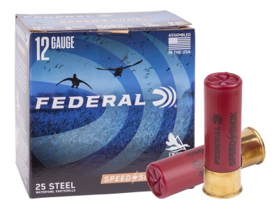 Federal 12GA Speed-Shok 1 1/8oz, 2 Shot, 25ct