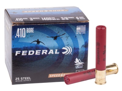 Federal .410 Bore Speed-Shok 3/8oz, 6 Shot, 25ct