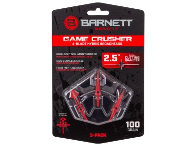 Barnett Gamecrusher Hybrid Broadhead, 3 Pack