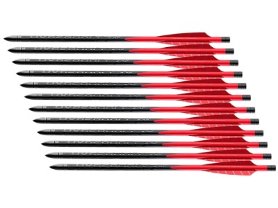 Barnett Hyperbolt 3 Fletch Bolts, 12 Pack
